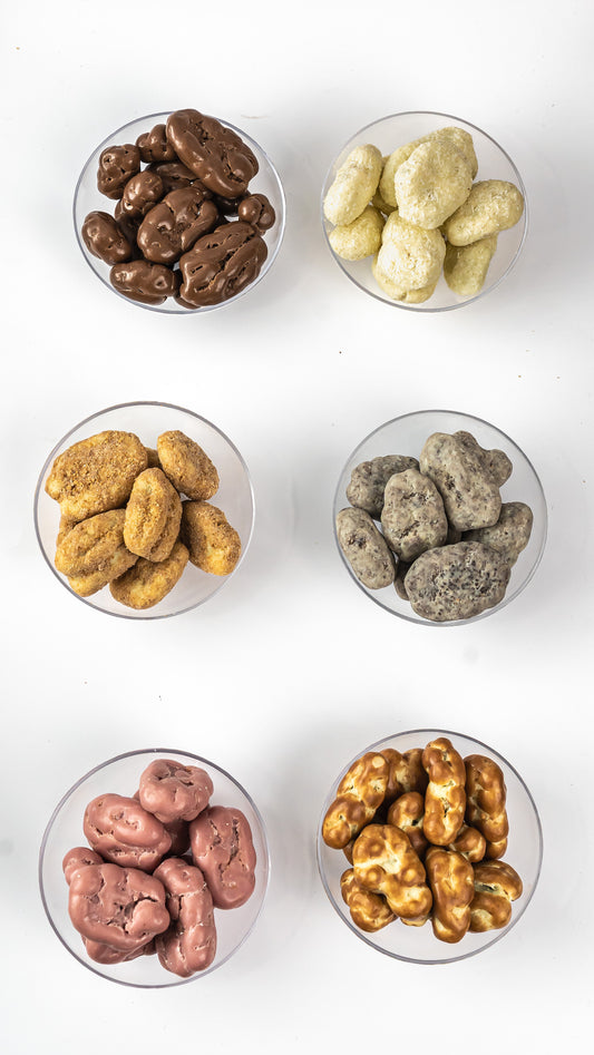 Nos noix de pécans enrobées en sachet individuel